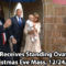 Donald Trump and Family Get Standing Ovation at Christmas Eve Mass