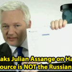 Assange Admits Russia Did NOT Hack DNC, Alludes to Inside Source