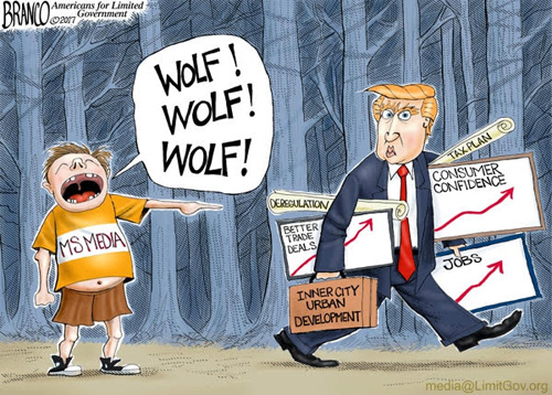 liberals-cry-wolf-trump-cartoon