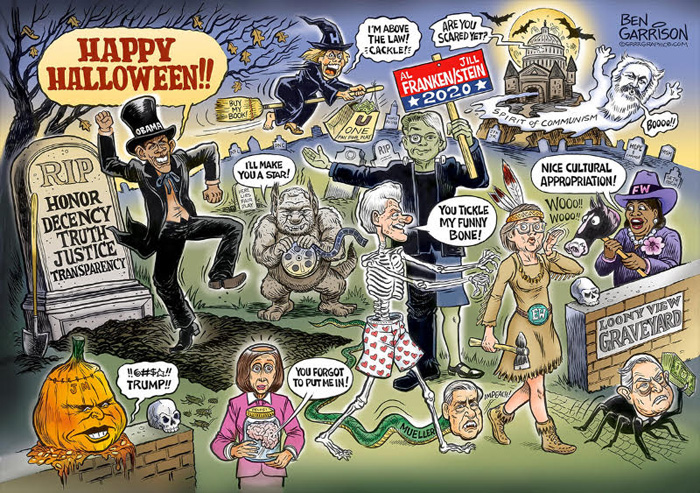 democrats-halloween-ben-garrison-cartoon